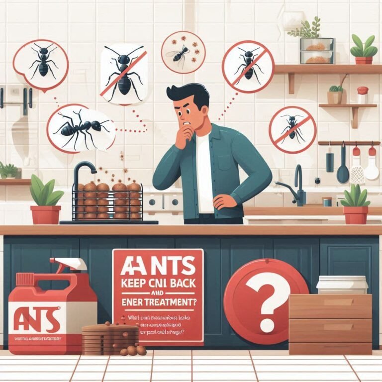 Why Do Ants Keep Coming Back Even After Treatment?