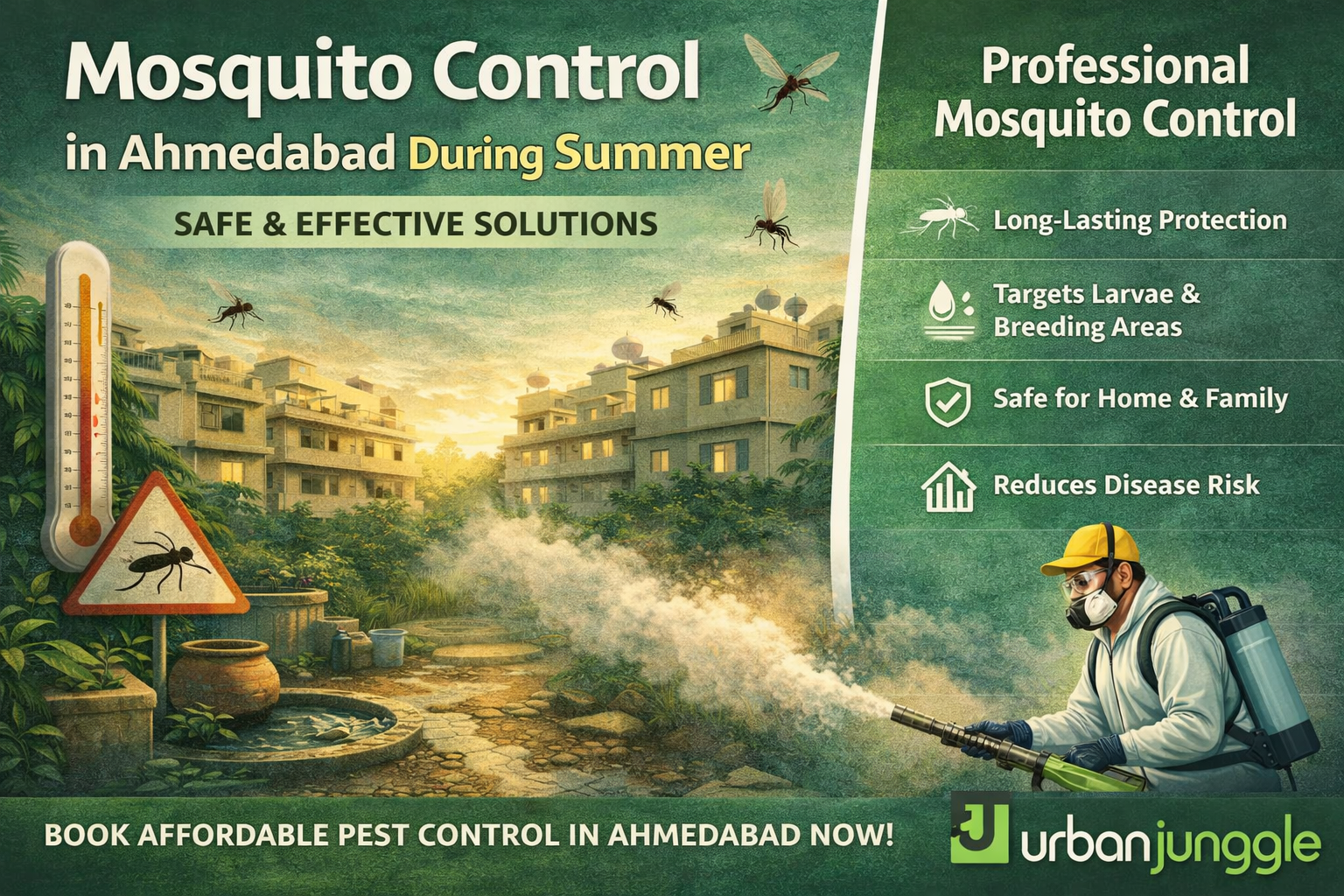 summer pest control Ahmedabad