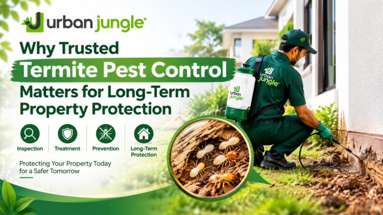 Trusted Termite Pest Control in Ahmedabad Urban Junggle